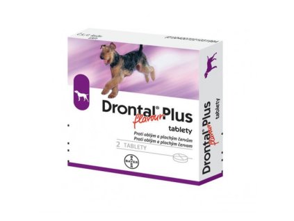 Drontal Dog Flavour 10 kg (tablety pre psy 2 ks)