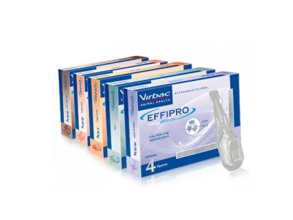 EFFIPRO DUO L 268 mg/ 80 mg spot-on psy 20-40 kg 4 x 2,68 ml