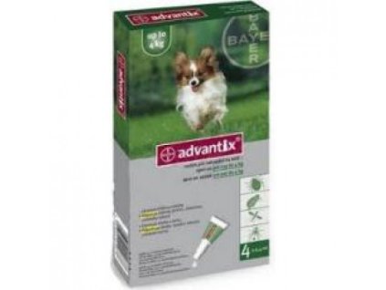 Advantix Spot on 4x0,4 ml do 4 kg