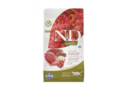 Farmina N&D cat GF QUINOA Urinary Duck 1,5 kg