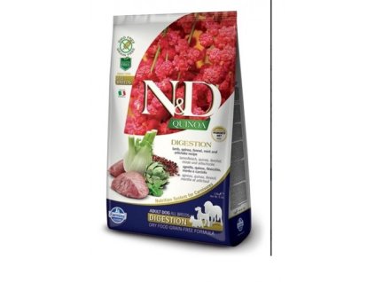 Farmina N&D dog GF QUINOA Digestion Lamb 7 kg