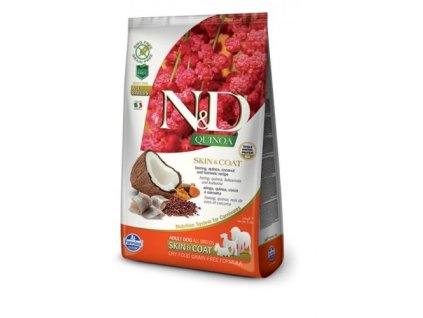 Farmina N&D dog GF QUINOA Skin&Coat Herring 2,5 kg