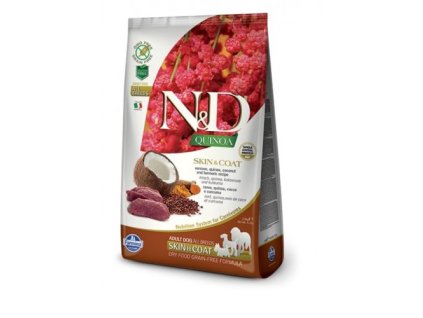 Farmina N&D dog GF QUINOA Skin&Coat Venison 7 kg
