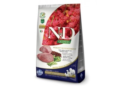 Farmina N&D dog GF QUINOA Weight Managment Lamb 2,5 kg