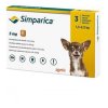 Simparica 5 mg žuv.tbl. pre psy 1,3–2,5 kg, 3 x 5 mg