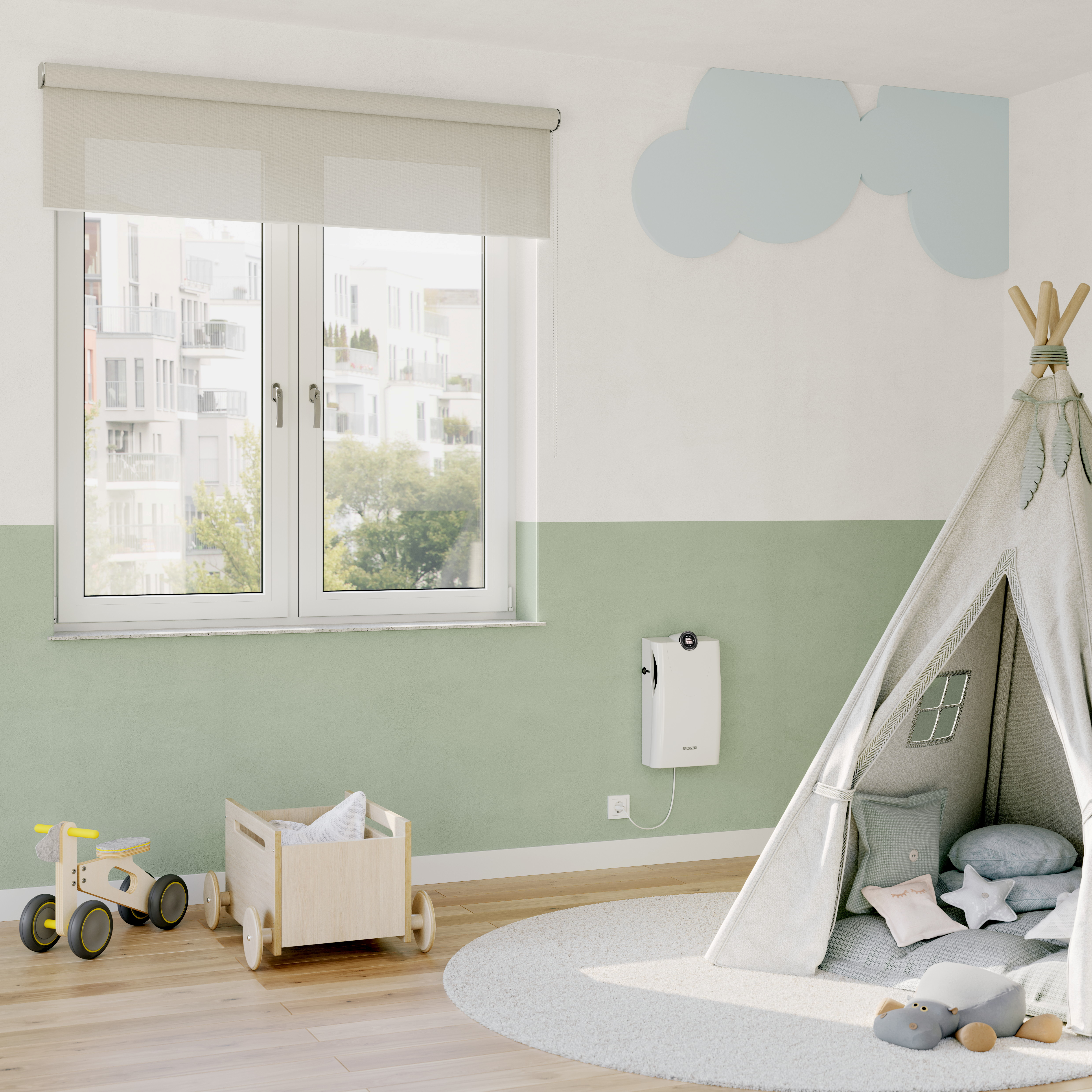 Wandlüfter_AEROPAC_Einbau_Kinderzimmer