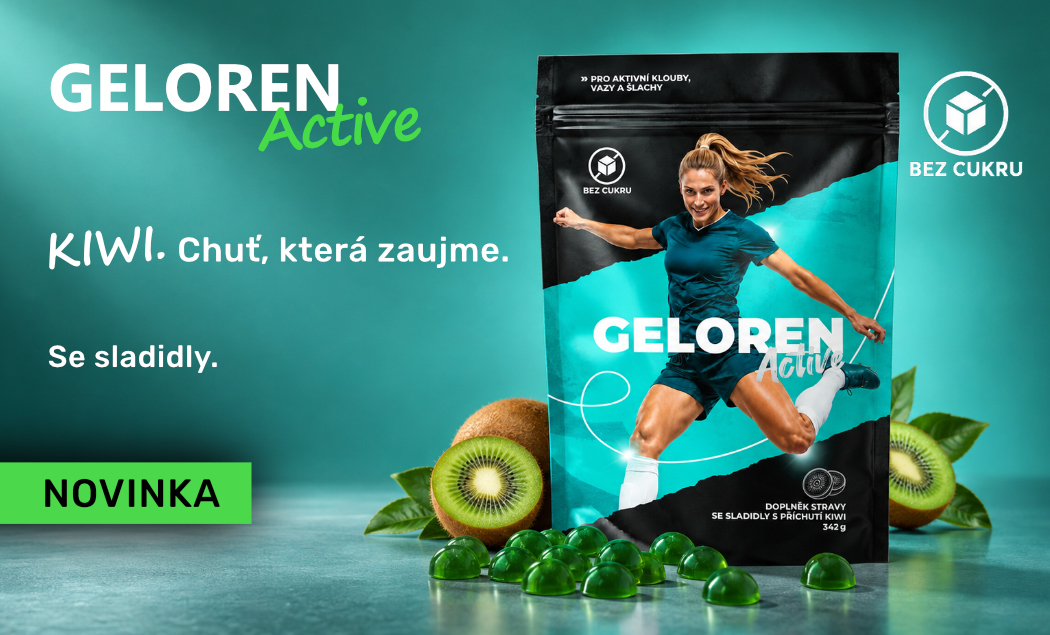 Geloren Active s novou příchutí KIWI