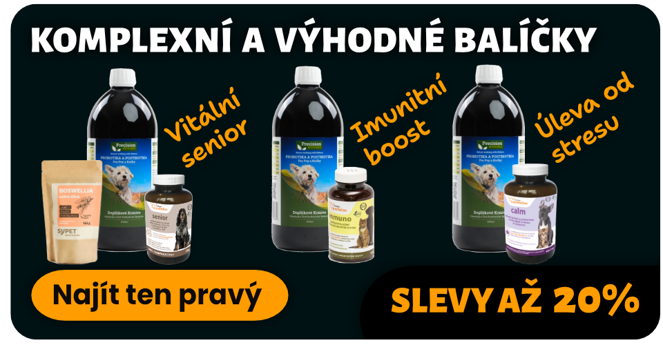 Komplexní a výhodné balíčky pro zdraví vašeho psa