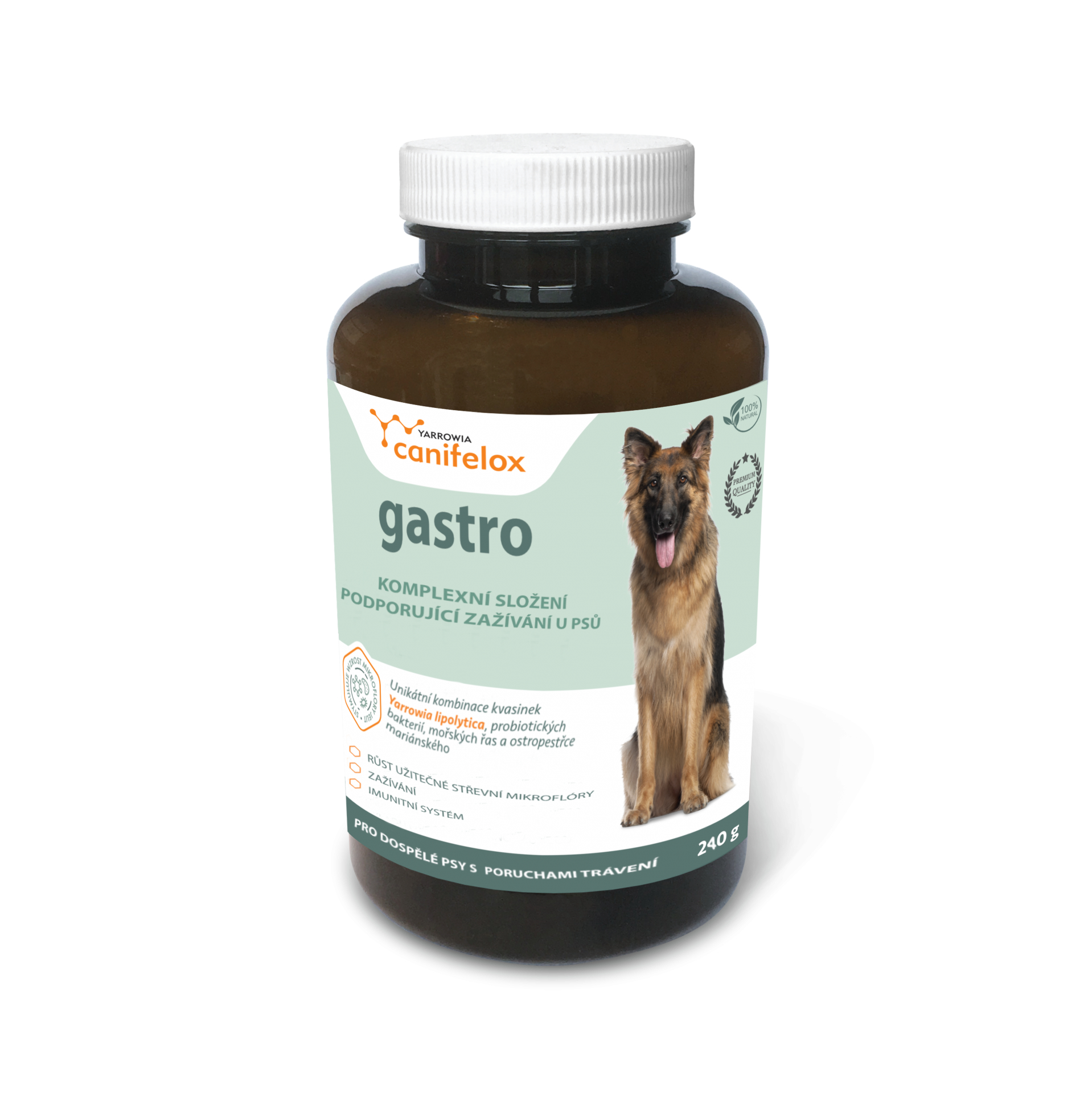 Canifelox Gastro Dog - prebiotika a probiotika pro psy Hmotnost: 240 g