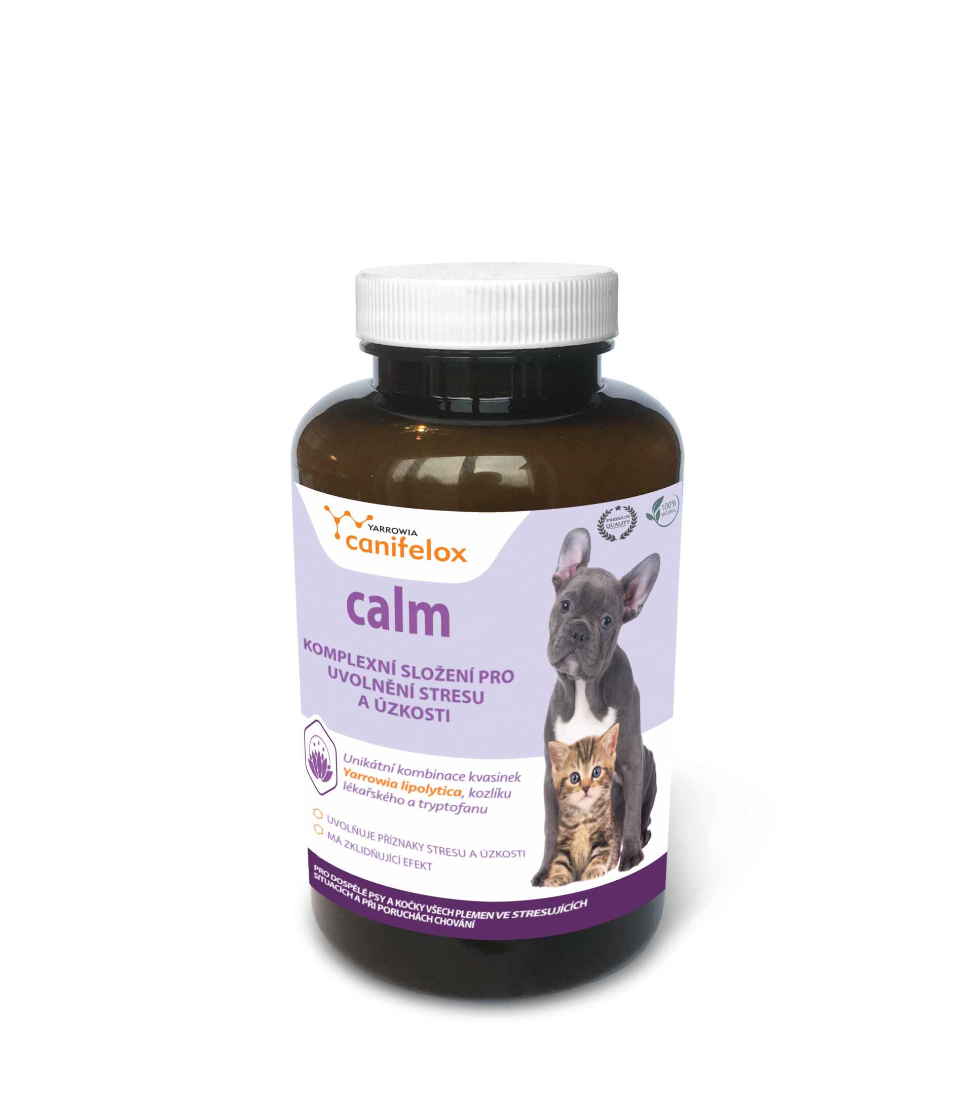 Canifelox Calm Dog&Cat - zklidňující tablety pro psy a kočky Balení: 40 tbl.
