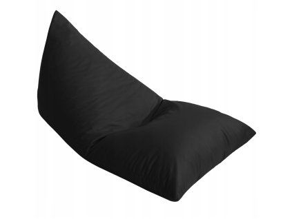 Sedací vak na ležení TRIANGLE černý