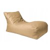 Sedací vak na ležení XXL béžový – pohodlné herní křeslo a relaxační vak do domu i na zahradu