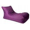 Sedací vak na ležanie XXL fialový – herné kreslo a relaxačný vak do domu aj na záhradu