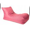 Sedací vak na ležanie XXL svetloružový – herné kreslo a relaxačný vak do domu aj na záhradu