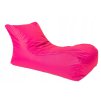 Sedací vak na ležanie XXL tmavoružový – herné kreslo a relaxačný vak do domu aj na záhradu