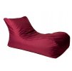 Sedací vak na ležanie XXL vínový – herné kreslo a relaxačný vak do domu aj na záhradu