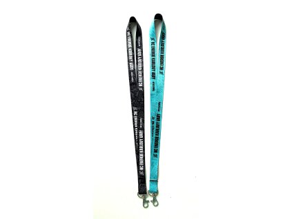 Lanyard dual širový