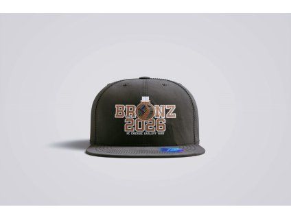 Snapback-Kappe in Bronze