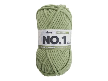 Pistáciová klubko Myboshi příze No.1 Pistazie
