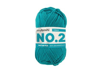 20 Tyrkys klubko Myboshi příze No.2 Türkis W2520