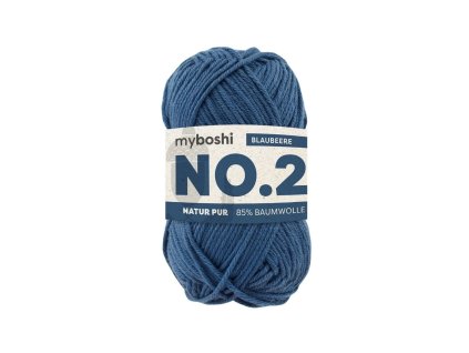 22 Borůvka klubko Myboshi příze No.2 Blaubeere W2570