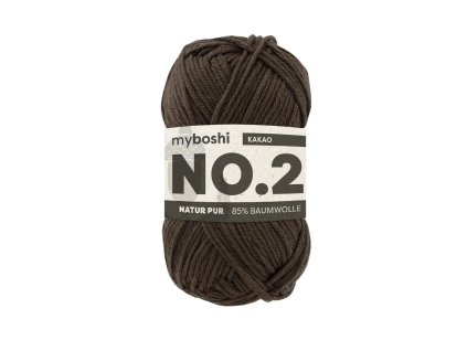 27 Kakao klubko Myboshi příze No.2 Kakao W2740