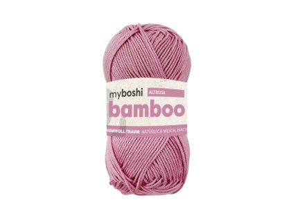 06 Starorůžová klubko Myboshi Příze Bamboo Altrosa WB239