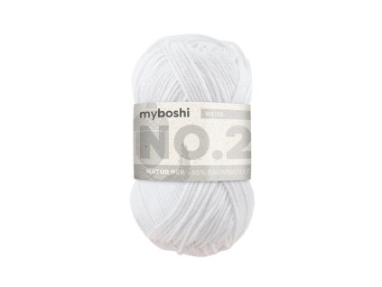 Příze myboshi NO.2 Bílá