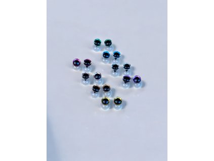 Barevné oči 10mm - bronzové
