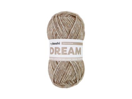 06. Písková duna klubko Myboshi příze Dream Sanddüne