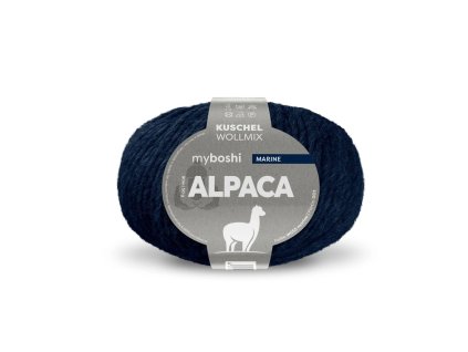 05. Námořnická klubko Myboshi příze Alpaca Marine