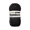 20 Černá klubko Myboshi Příze Bamboo Schwarz WB296