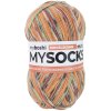 Měsíček klubko Myboshi příze Mysocks merino Ringelblume