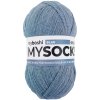 Modrá klubko Myboshi příze Mysocks merino Blau