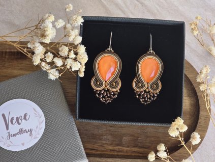 Soutache náušnice