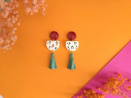 Cherry Breeze Tassel