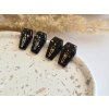 Coffin Charm – náušnice s kostričkou