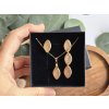 AUREA LUXE -  set náušníc a prívesku