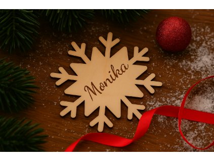 drevena vanocni vlocka se jmenem vanoce