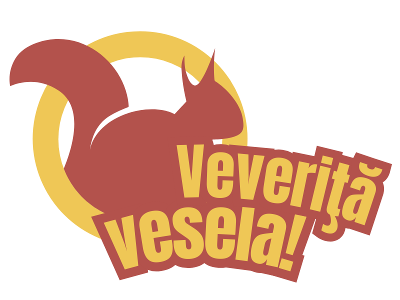 Veveriță fericită