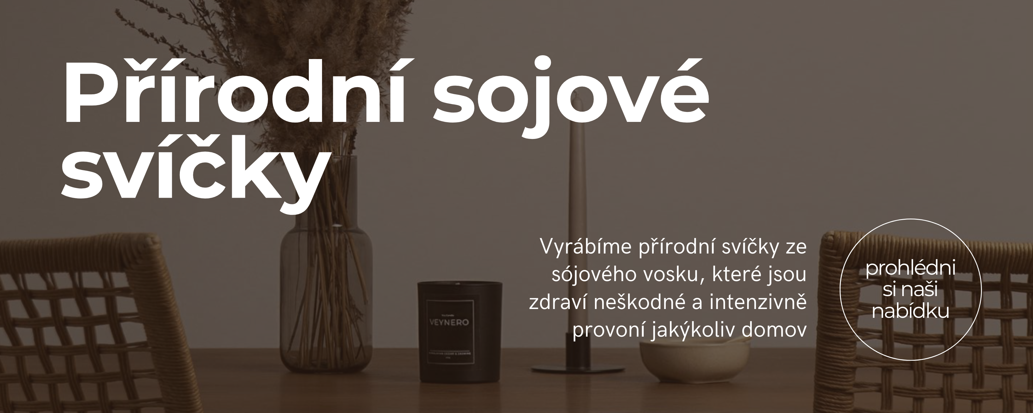 Úvodní - přírodní svíčky