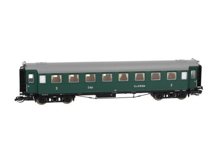 TT 120189 osobní vůz Ca ( ex C4ű Sa07 ) ČSD Saxonia Modellbau