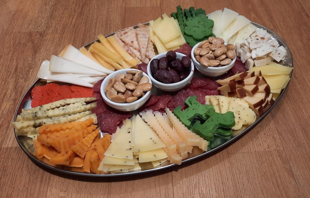 Obložená mísa - tip na dárek ke dni otců