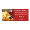 Dárkový poukaz 500 Kč Vezeme sýry