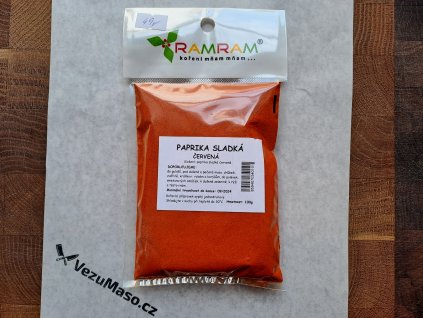 Paprika sladká červená