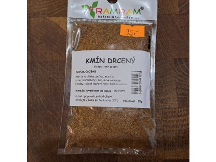 Kmín drcený