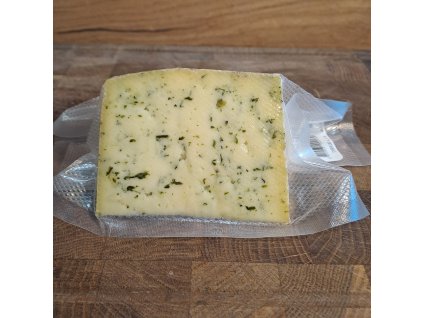Sýr polotvrdý medvědí česnek