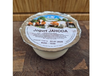 Jogurt jahoda 200g