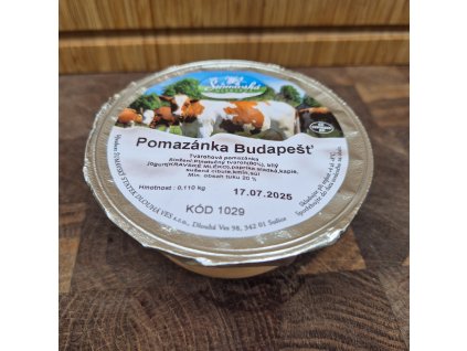 Pomazánka Budapešť