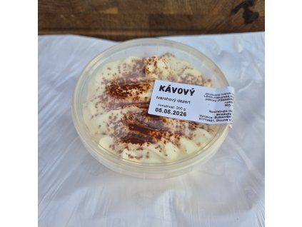 Tvarohový dezert - kávový